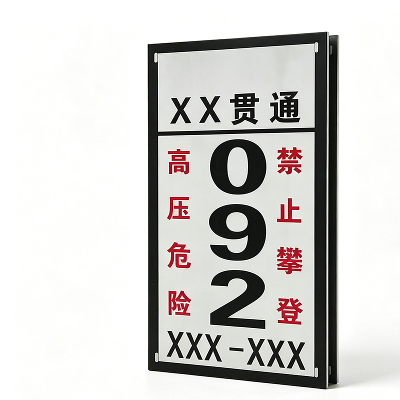 HENUO 杆号牌 600*300mm 块高清大图