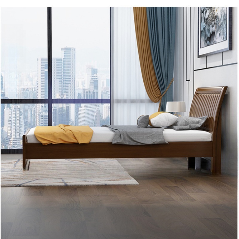 演发 床+2床头柜 1.8m 套高清大图