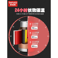 日本泰福高（TAFUCO）316不锈钢焖烧壶粥桶保温饭盒保温桶汤罐焖烧杯闷烧壶
