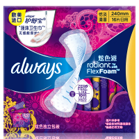 护舒宝幻彩·极护卫生巾日用16片