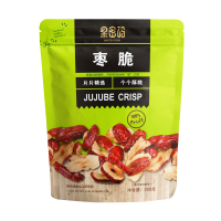 事农果密码系列雪枣脆枣片骏枣脆208g(休闲零食)