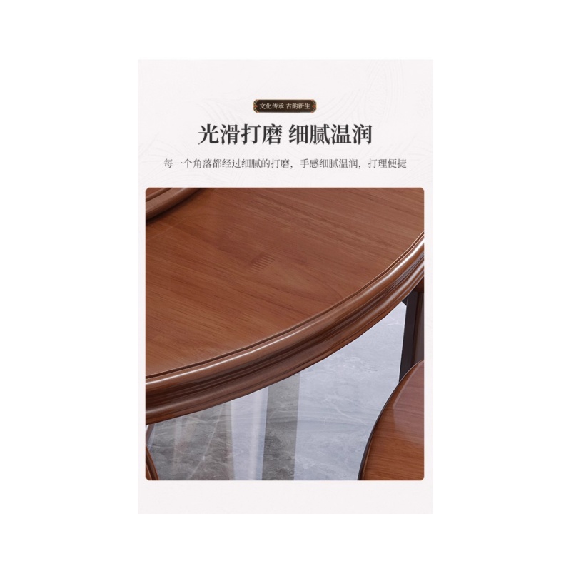 铭思达实木餐桌高清大图