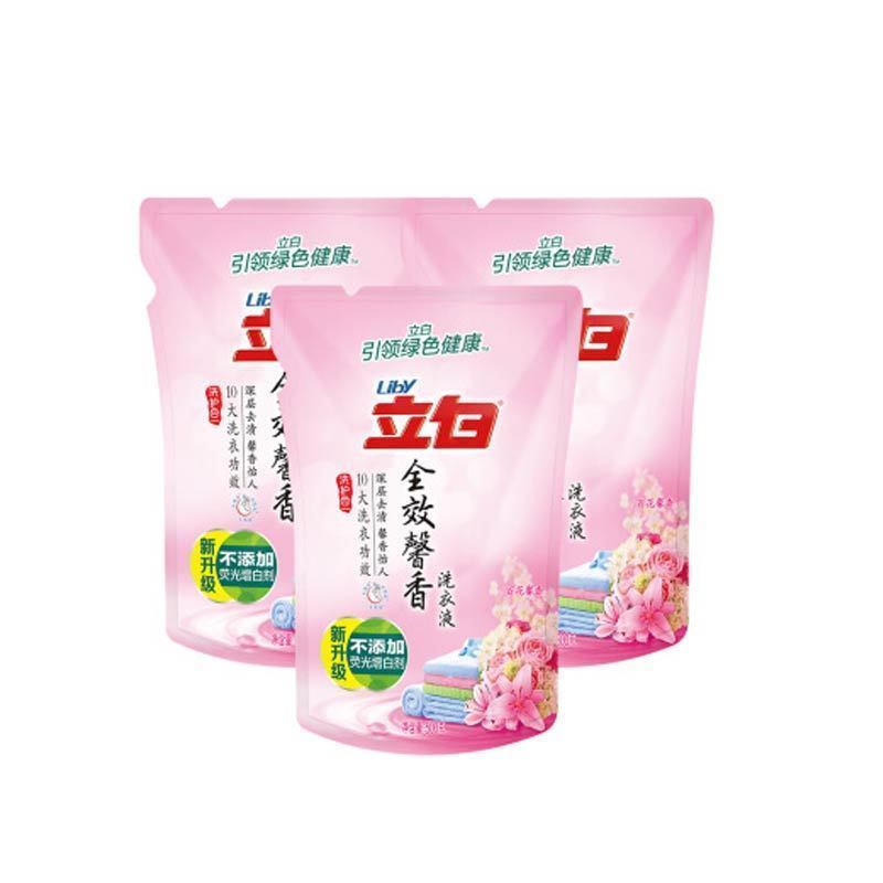 立白 全效馨香洗衣液500 去污/去渍清新花香 洗衣液