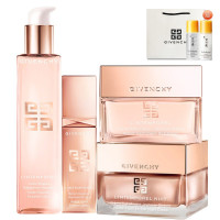 )纪梵希(GIVENCHY)时光无痕女士面部护肤套装礼盒 紧致易吸收少女光彩(水+精华乳+日霜+晚霜)