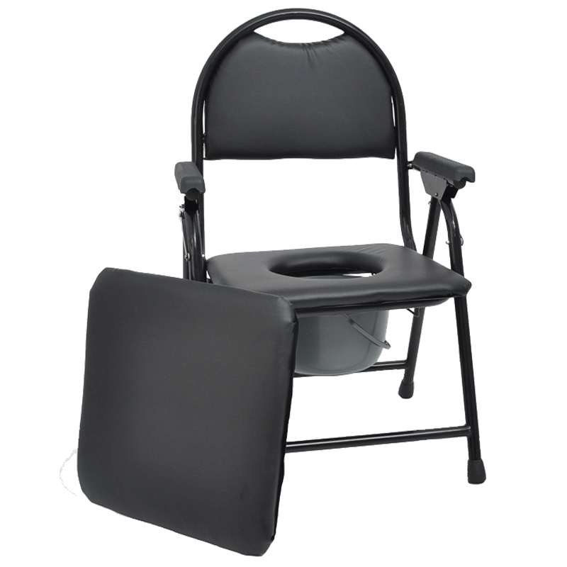 皇豹衡互邦坐便椅老人坐便椅可折叠座便器移动马桶老年坐便椅子座厕椅