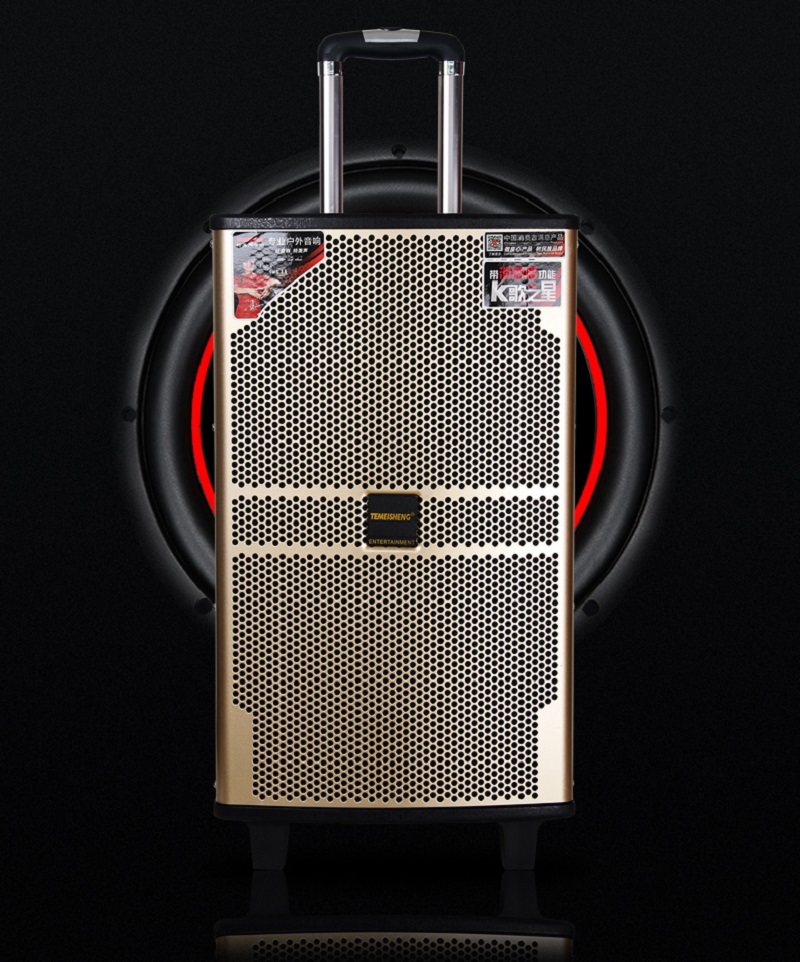 特美声qx-1020移动拉杆音响录音蓝牙消音电瓶音箱