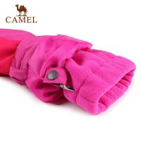 CAMEL骆驼户外冲锋衣 秋冬女款防水防风保暖两件套三合一冲锋衣