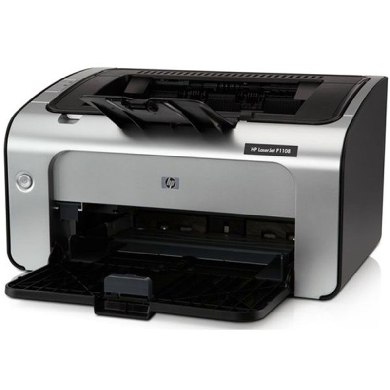 惠普(HP)LaserJet Pro P1108 A4 黑白激光 鼓粉一体 手动双面打印高清大图