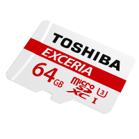东芝(TOSHIBA)64GB TF(micro SD) UHS-I U3 Class10 高速存储卡 90MB/s