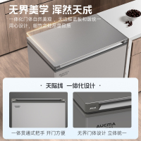 澳柯玛(AUCMA) 200升家用卧式冷柜冰柜小冰箱 阻霜减霜 合金内胆 无界天际线 BC/BD-200HSNE