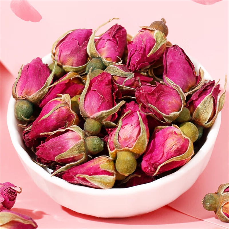 玫瑰花茶干玫瑰花泡茶平阴玫瑰花瓣食用泡水喝的散装花茶非特级高清大图