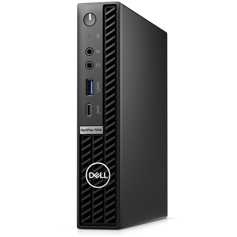 戴尔(DELL) OptiPlex 7000MFF 12代酷睿迷你mini主机台式电脑微型办公台式机 i7-12700T 8G内存 256G硬盘 不含WiFi蓝牙
