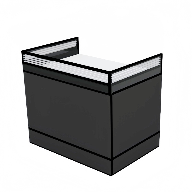 凡礼格职员办公屏风桌含主机托100*75*95cm套高清大图