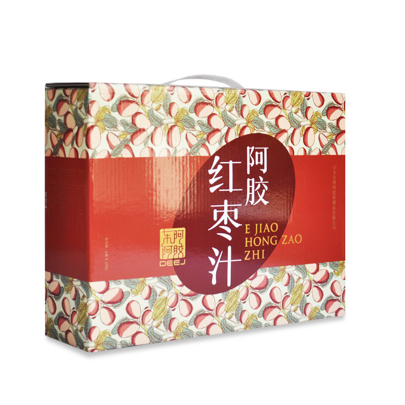 东阿阿胶 阿胶红枣汁250g*6瓶(1500g)/礼盒 送礼 大枣 阿胶 DEEJ 官方旗舰店