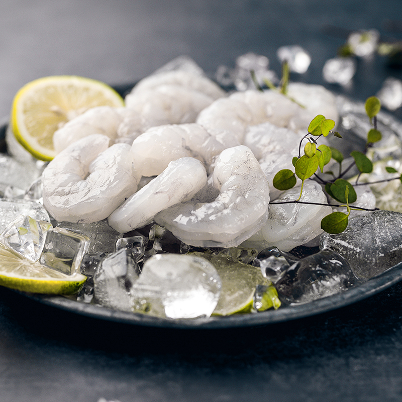 新虹寶 国产 鲜冻白虾仁(小号)200g/袋 31-40只 新鲜 青虾仁 冷冻 翡翠虾仁 ASC认证 海鲜水产