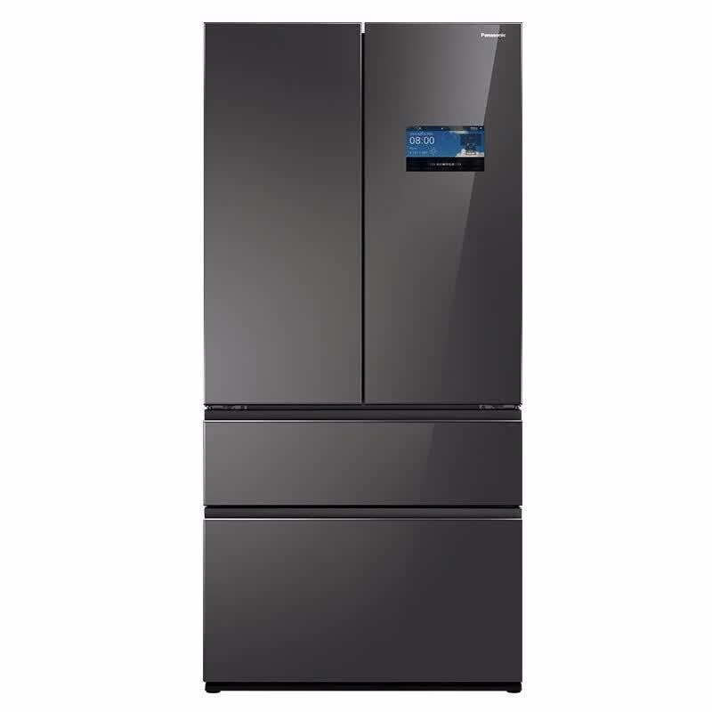 松下 NR-W621TF-XM 镜面黑 纳诺怡X净味保鲜法式多门冰箱618升自由宽幅变温区电动轻触门 自动制冰图片