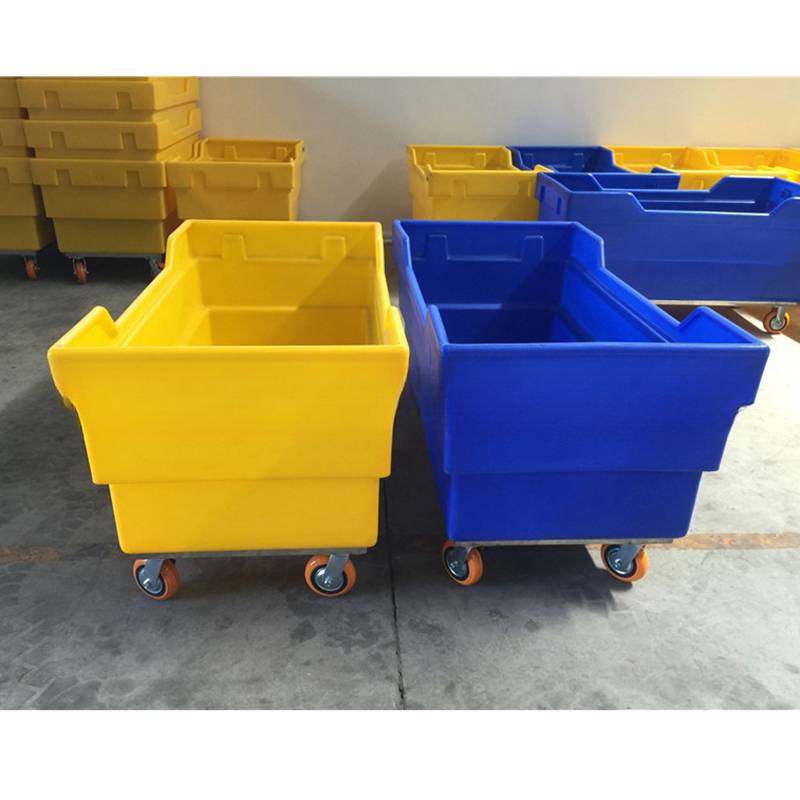 爱路达布草车笼车包装箱650L/台高清大图