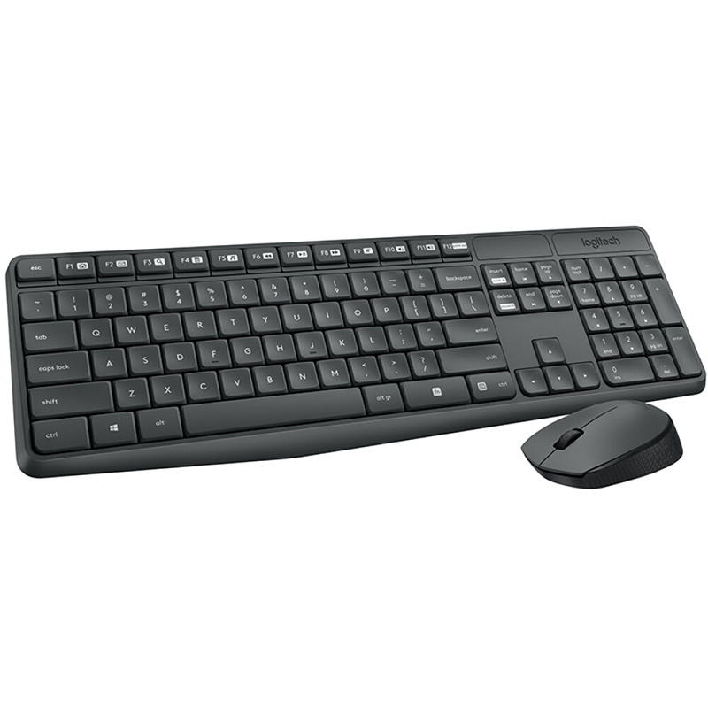 罗技(Logitech)MK235 无线键鼠套装 无线鼠标无线键盘套装