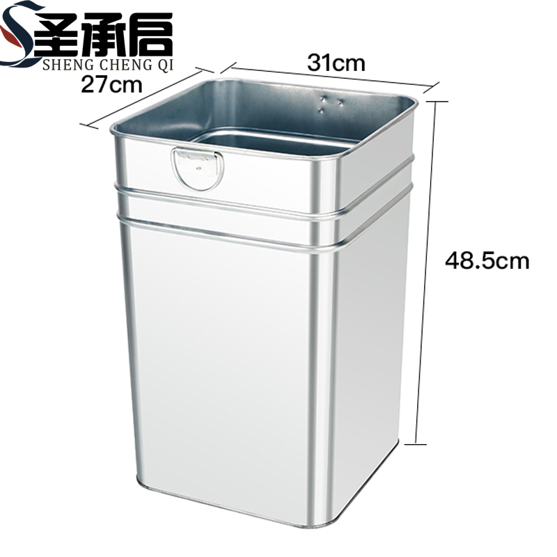 圣承启 垃圾桶内胆 方桶个高清大图