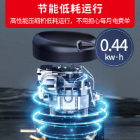 星星(XINGX)145升家用冰柜小型冷藏柜果蔬保鲜柜速冻冰箱冷藏冷冻转换冷柜 BD/BC-145BKV