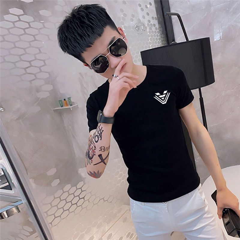 梵克公牛夏季日系印花短袖t恤男流社会精神小伙帅气半袖网红20
