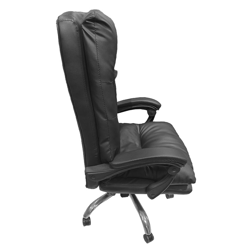 和居态 黑色可升降办公皮椅 510x760x1200mm 张高清大图