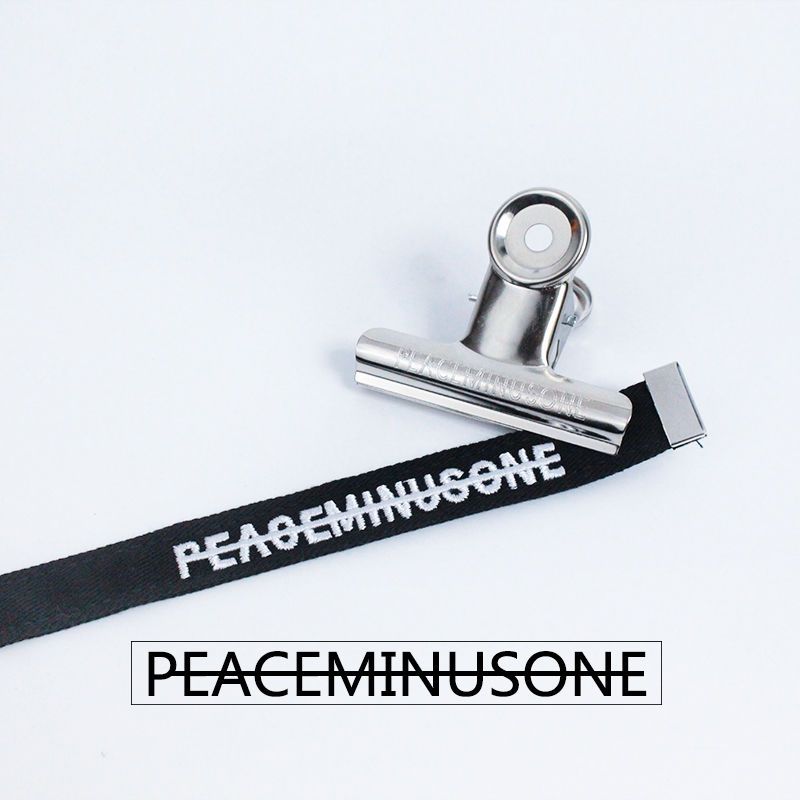 GD权志龙周边同款帽夹bigbang夹子peaceminusone不锈钢个性金属夹 权志龙夹子-银色(1个)