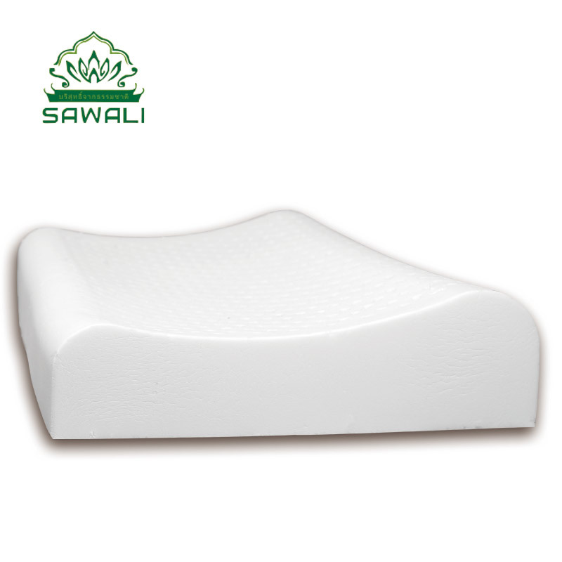 SAWALI泰国乳胶儿童枕天然乳胶枕头学生枕头2-5岁枕芯新品包邮