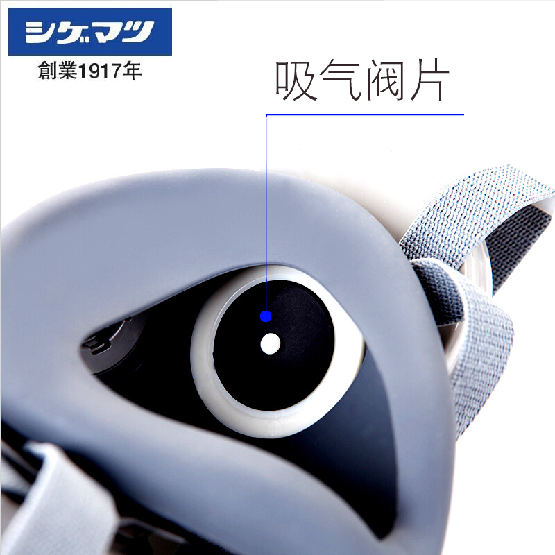 日本重松制作所DR28SU2K口罩配件面具呼吸阀排气阀硅胶密封圈塑料针织头带盖防火盖边盖