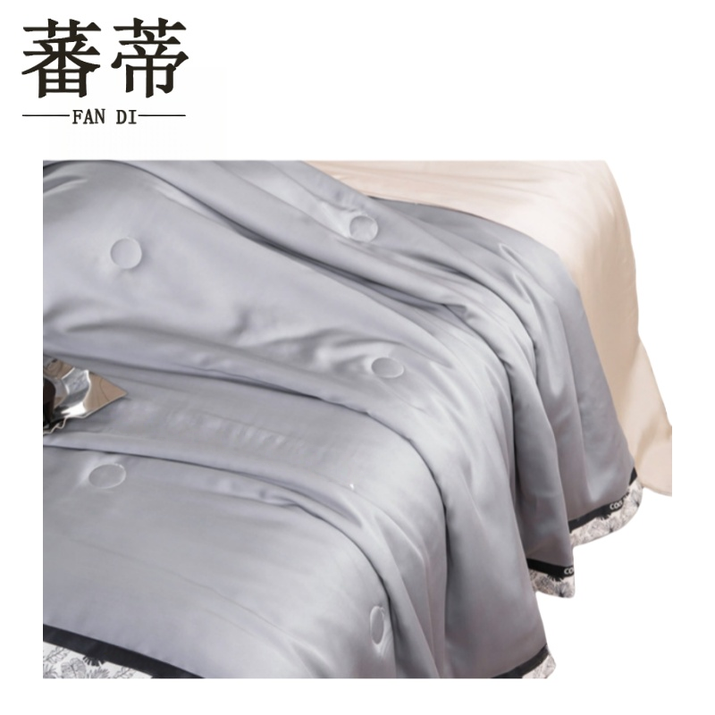 蕃蒂凉感丝夏被条高清大图