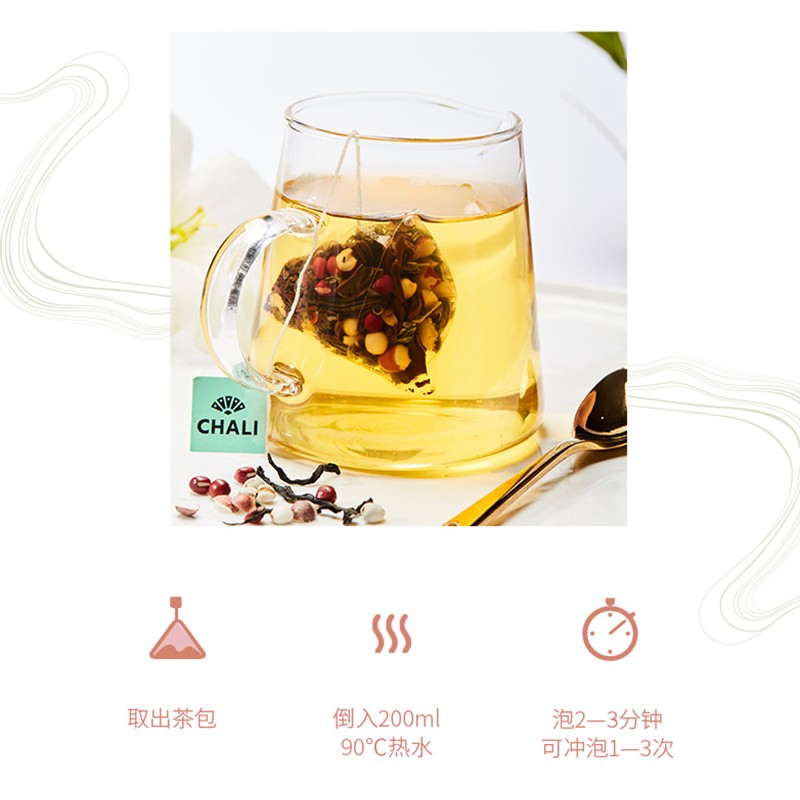 茶里红豆薏米7包袋装35g高清大图