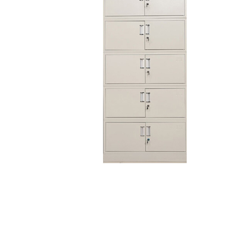 花城办公 五节柜办公柜储物柜文件柜 2050*850*380mm 30个起订(仅限烟台芝罘区供货)高清大图