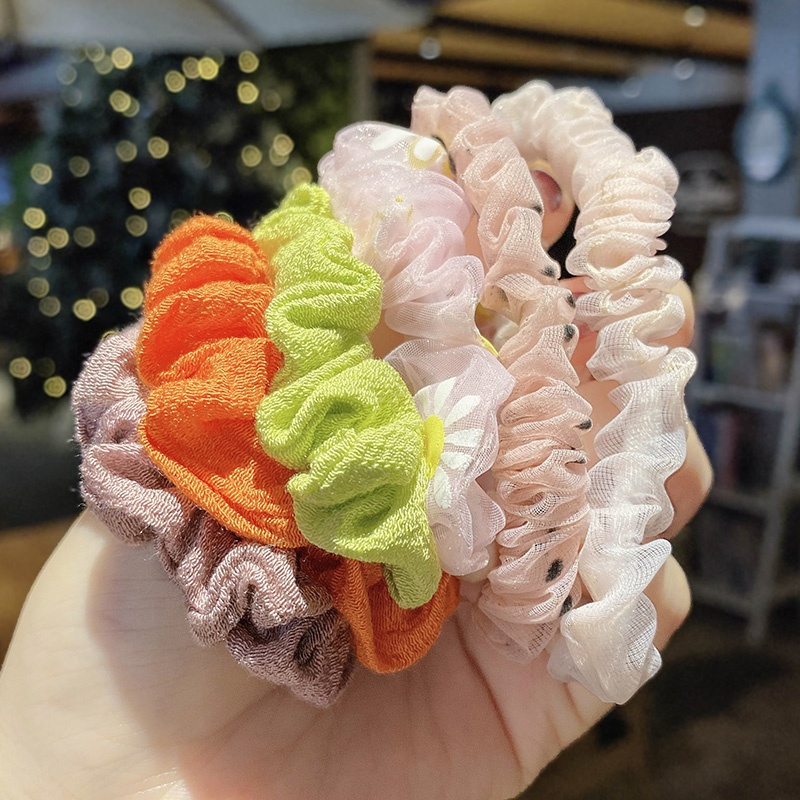 大肠头绳韩国气质小肠发圈扎头发橡皮筋套装大肠圈小号儿童女