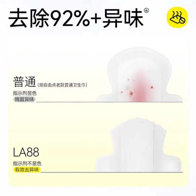 FREEMORE®自由点益生菌卫生巾 护垫155mm×20片*3包_高清大图