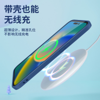 优加迪士尼适用苹果14手机壳iPhone14promax全包防摔保护套液态硅胶软壳卡通个性创意彩虹系列米奇米妮情侣款