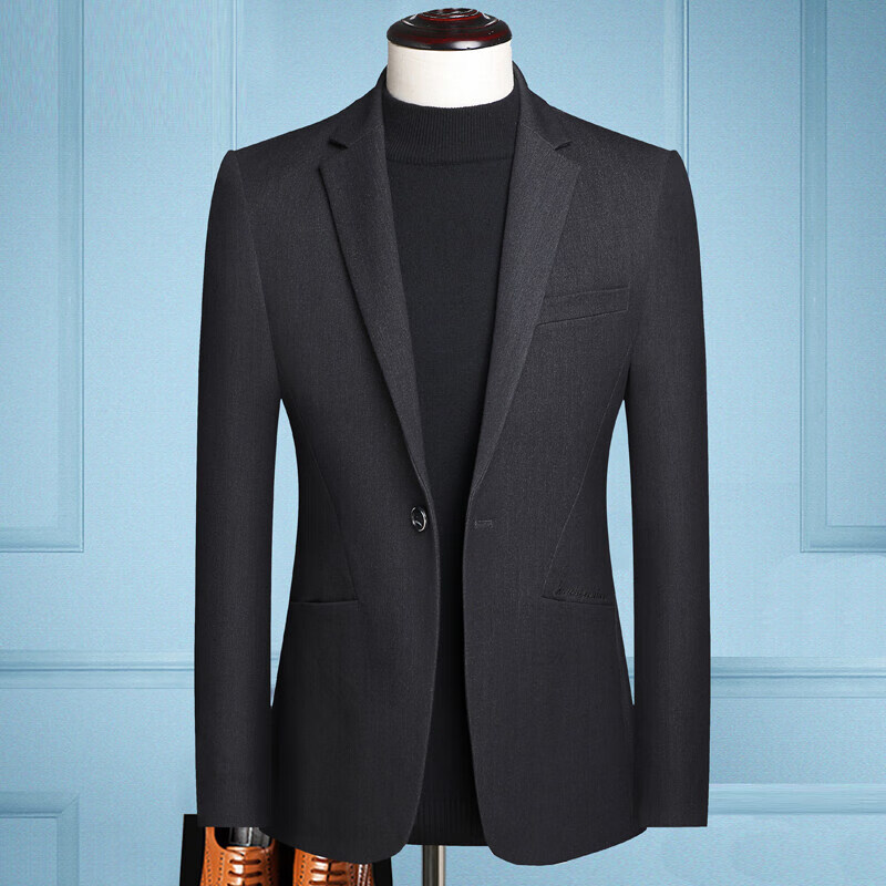 罗蒙2023新男士小西装韩版修身西服外套男