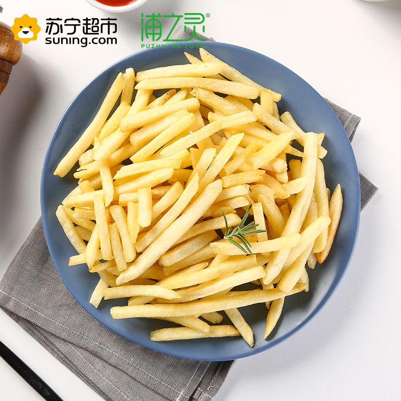 浦之灵 冷冻蔬菜 原味法式薯条 300g 袋装 细薯条