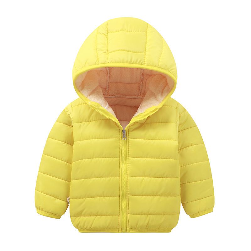 儿童棉服小孩短款外套男女童加厚秋冬棉袄07岁宝宝加绒外套童装ch004