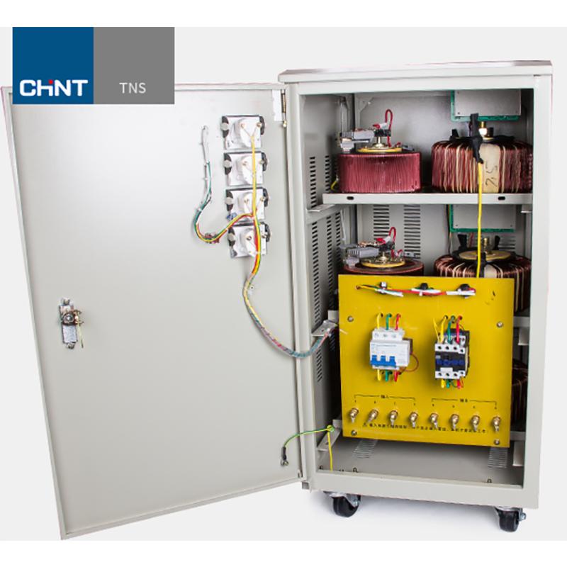 正泰(CHNT)三相大功率补偿型柱式自动交流稳压器 TNSZ(SBW)-75KVA