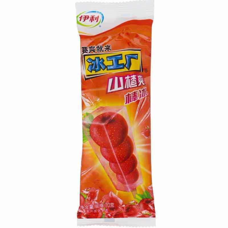 伊利冰工厂山楂爽棒冰70g