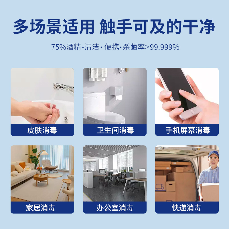 杜优克酒精消毒液75%酒精喷雾免洗洗手液家用杀菌消毒乙醇500ml 1瓶