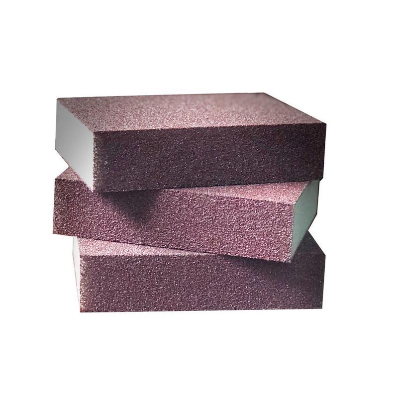 120片装金刚砂海绵擦刷锅神器黑垢除锈纳米海绵魔力擦海绵块金刚砂磨