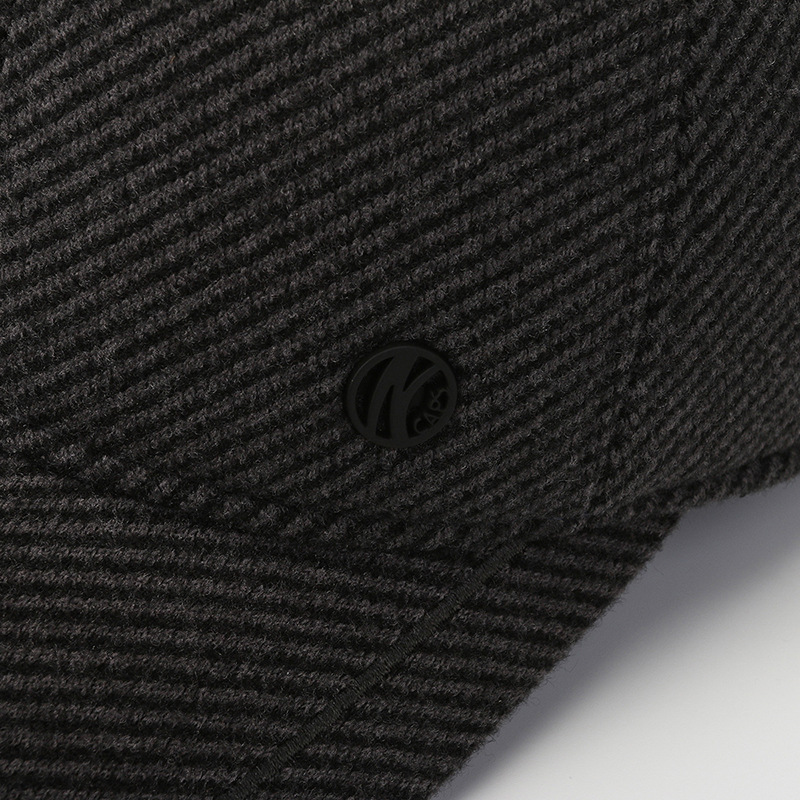 心梦同行 秋冬保暖护耳棒球帽防寒毛呢帽子 2817/个高清大图