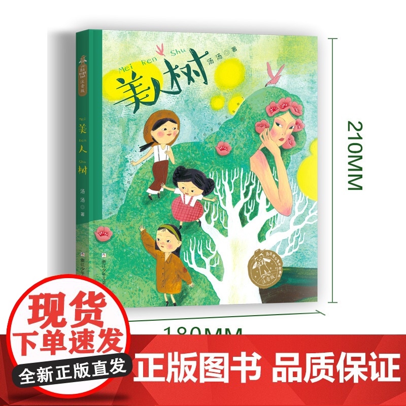 汤汤奇幻童年故事本 注音版 美人树 课外阅读书籍儿童文学书 一段纷呈的儿时回忆 探求一个孩子丰饶的精神世界和情感世界高清大图