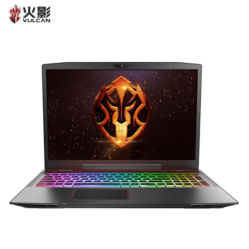 火影(vulcan)地狱火X6 15.6英寸游戏本学生笔记本电脑(酷睿I7-8750H 8GB 128GB+1TB GTX1060 6G RGB键盘)