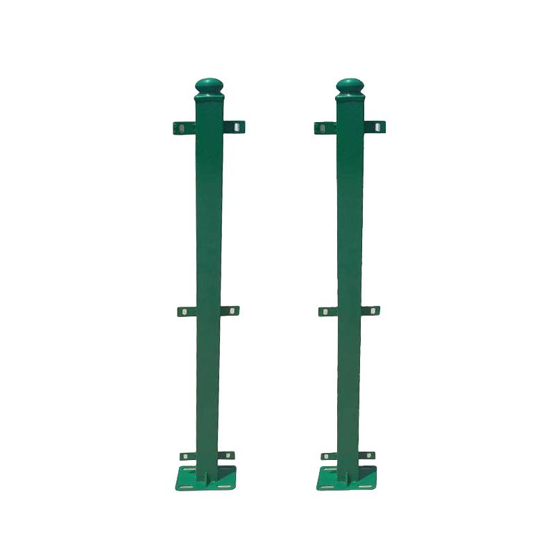 途务 防护栅栏钢立柱 带法兰盘高度1800mm 根高清大图