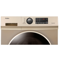 【二手99新】Haier/海尔G90726B12G家用滚筒洗衣机9KG大容量澎湃动力变频静音高温筒自洁五重控温中途添衣