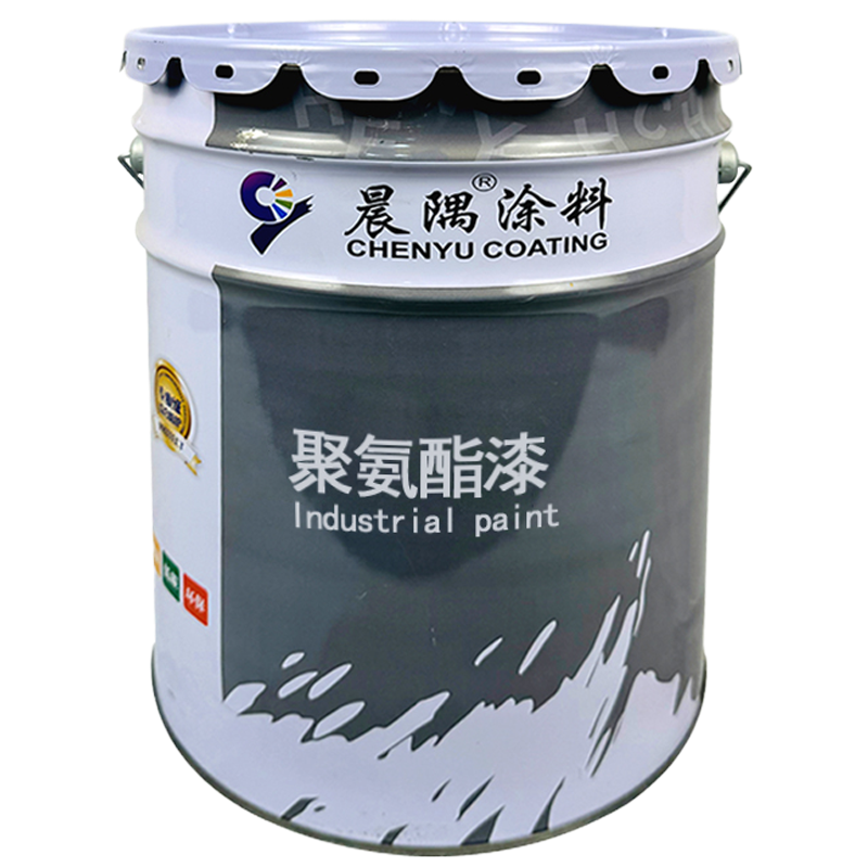 晨隅聚氨酯漆深灰20kg/桶高清大图
