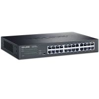 TP-LINK 普联 千兆交换机 TL-SG1024DT 24口 1 台 网络设备 单位：个