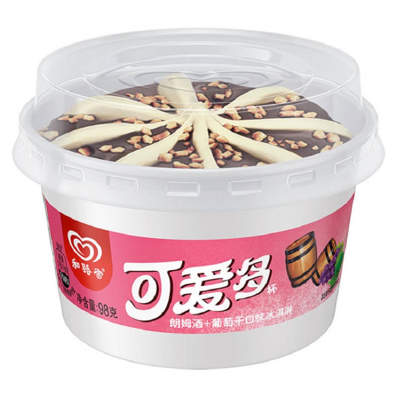 可爱多朗姆酒葡萄干口味冰淇淋98g单杯装